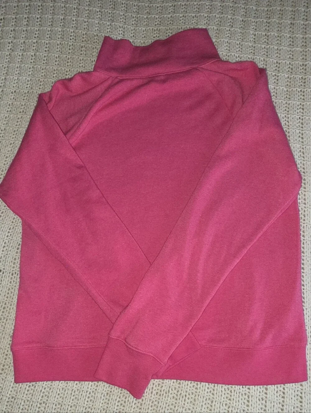 J Crew Wide Button-Collar Pullover Sweatshirt Size M